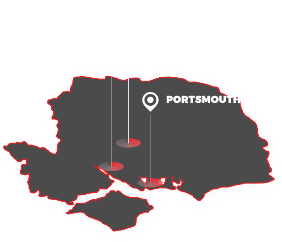Map of Southampton